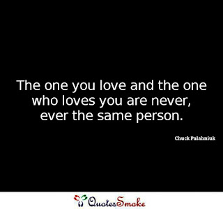 Love Quote by Chuck Palahniuk
