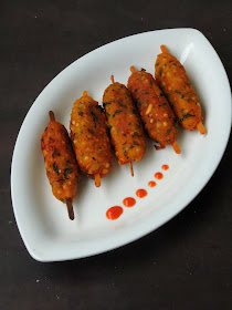 Vegan Sago Drumstick Leaves Kebab, Sabudana Kebab