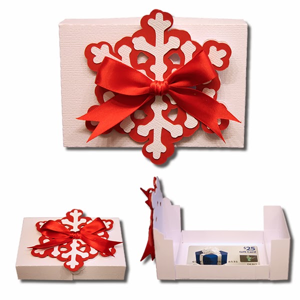 Bits of Paper: Holiday Gift Card Boxes