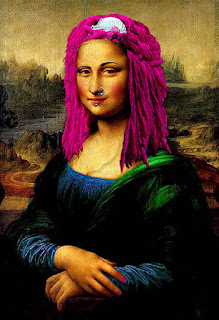 punk mona lisa