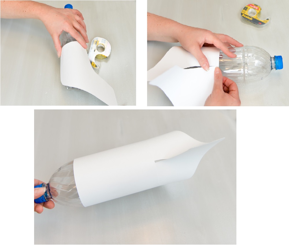  Cara  membuat  mainan pesawat  tempur dari  botol  bekas 