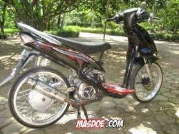 contoh modifikasi motor mio hitam 6