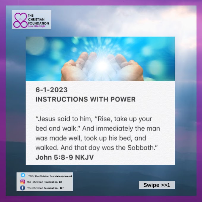 INSTRUCTIONS WITH POWER