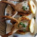 Cailles à la Normande (Quail with Cream and Apples)