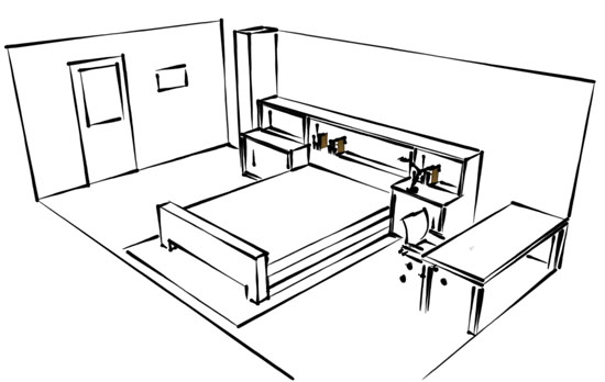 Bedroom Sketches