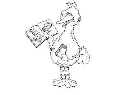 #4 Sesame Street Coloring Page