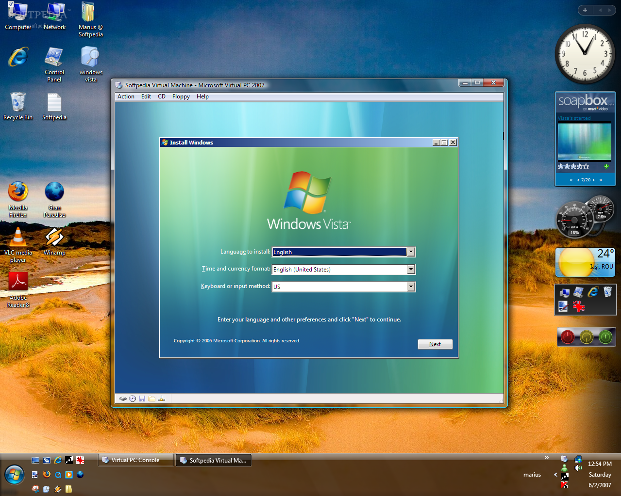 windows vista free download full version with key