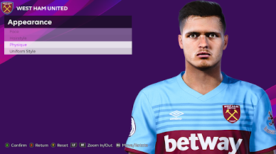 PES 2020 Faces Gonçalo Cardoso by Rachmad ABs