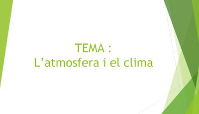 ATMOSFERA I CLIMA