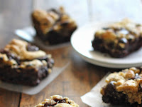 chocolate chip cookie brownies