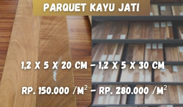 harga lantai kayu jati