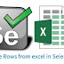 Reading Multiple Rows from excel using Apache POI in Selenium WebDriver