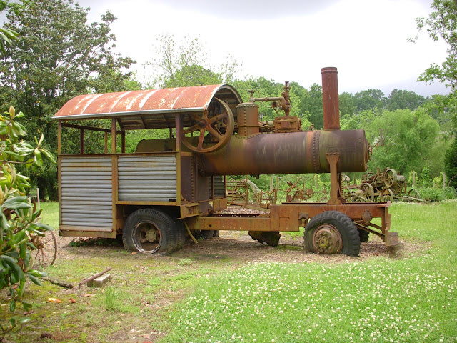 Homebuilt steam traction engine: Cullman, AL
