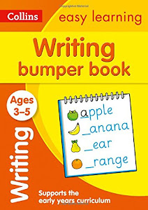 Writing Bumper Book Ages 3-5: Ideal for Home Learning