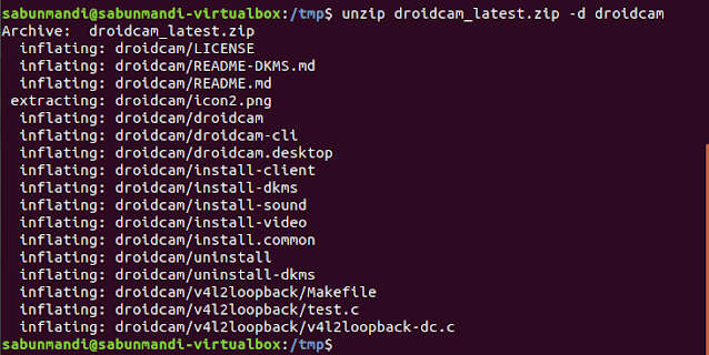 Cara Instal Droidcam di Linux Ubuntu