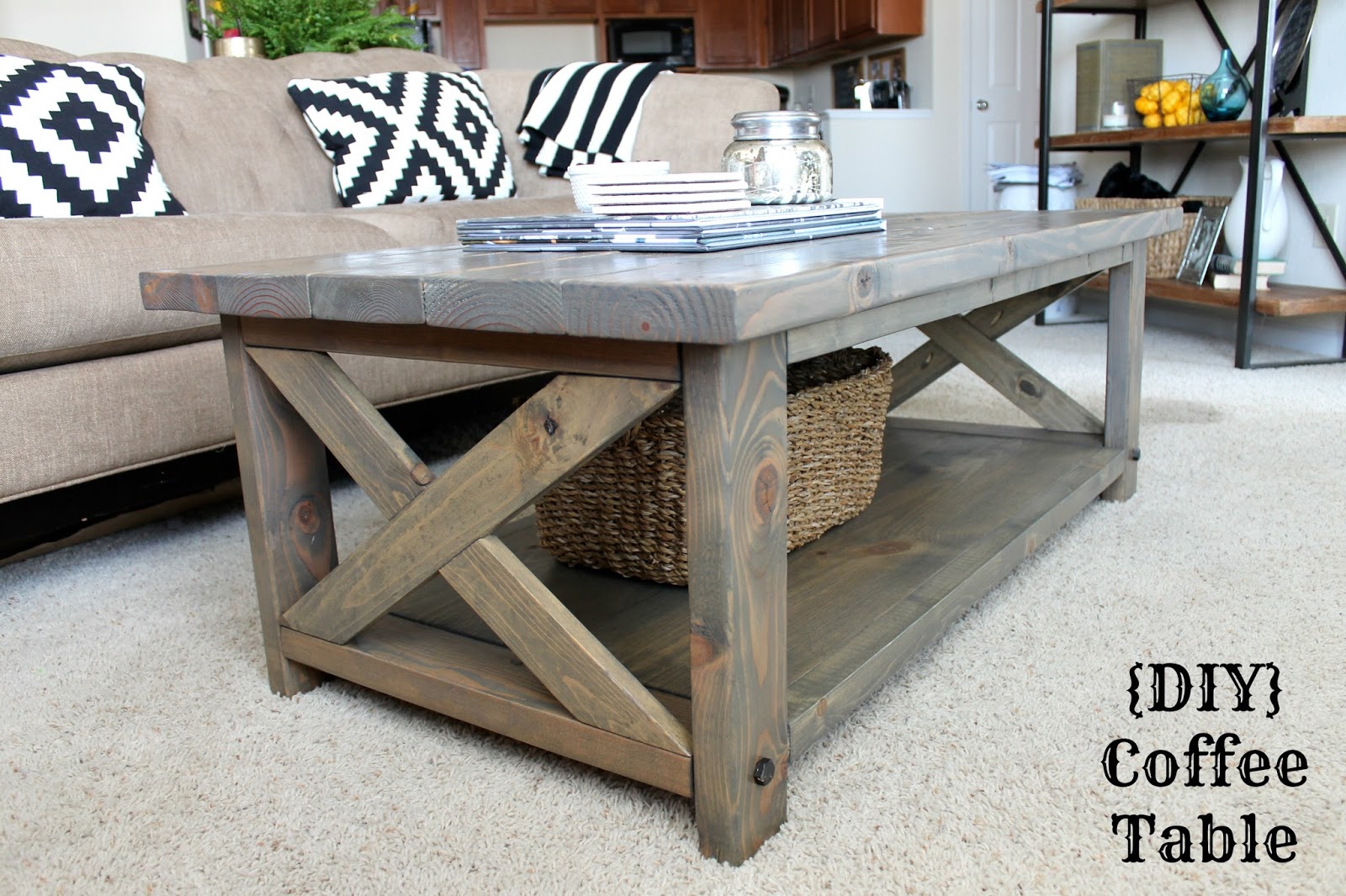 Wonderfully Made: Finished DIY Coffee Table