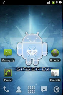 Preview3 GingerDX v.013 for  XPERIA X8