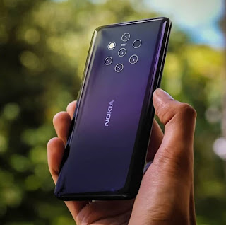 Nokia 9 photo Penta Zeiss optics rear camera 