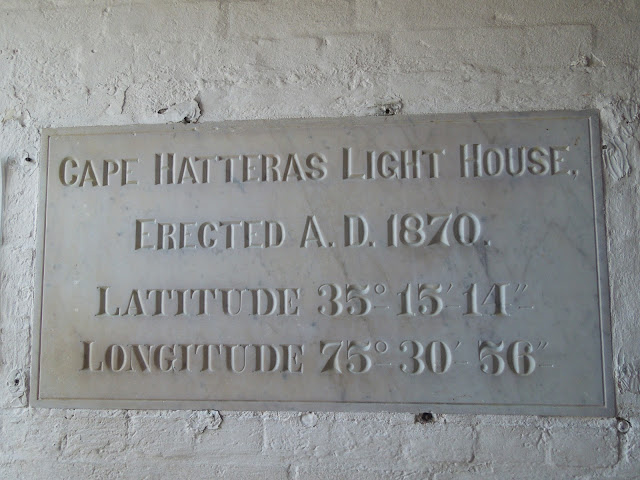 lighthouse plaque