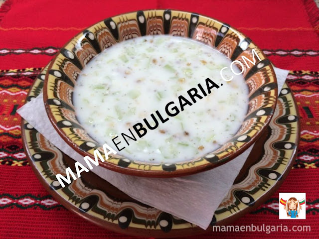 tarator sopa yogur pepino Bulgaria