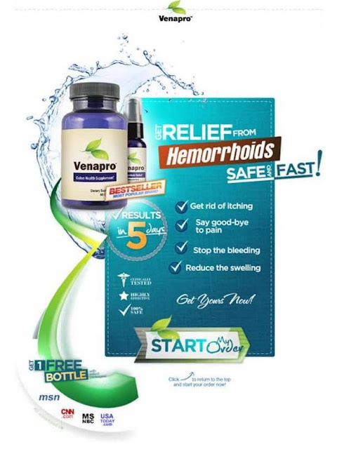 The Venapro Homeopathic Hemorrhoid Relief
