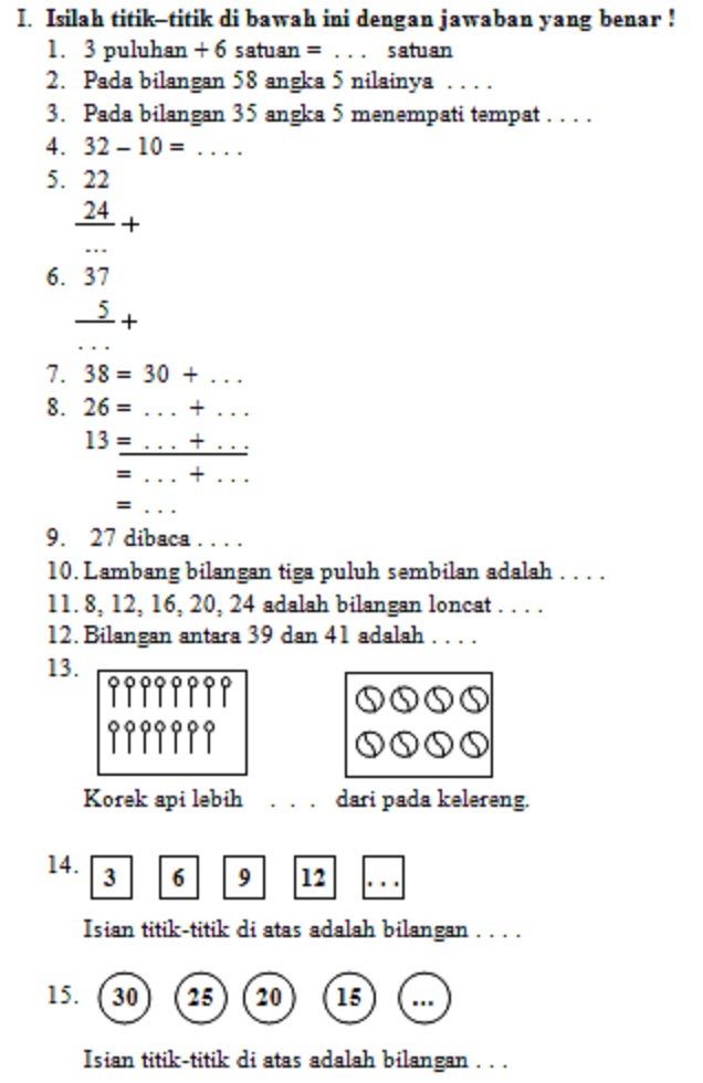 Soal Un Utama Matematika Kelas 6 Sd Ta 2012 2013 Portal Download