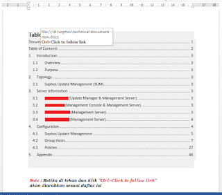 Membuat Daftar Isi Dengan TOC