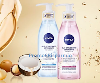 Logo Diventa tester Nivea Olio Struccante Detergente