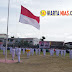 Pengibaran Bendera Merah Putih di Kota Gunungsitoli Berjalan Sukses