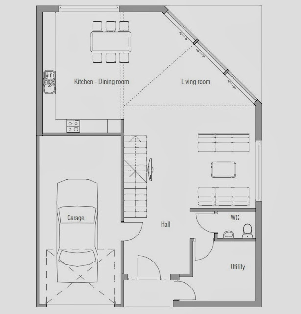 Contemporary Australian house plan