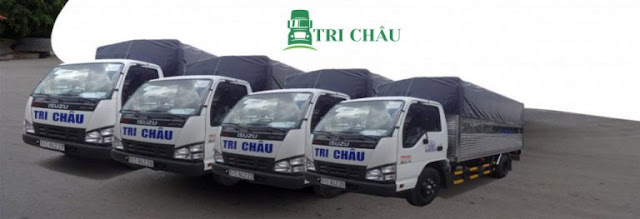 Xe tải 2 tấn của công ty vận tải tri châu