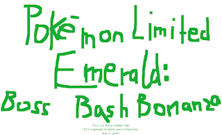 Pokemon Limited Emerald: Boss Bash Bonanza Cover