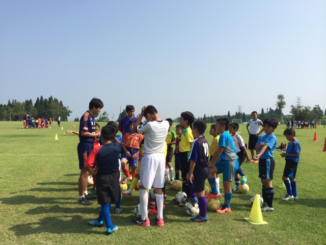 Albirex Niigata Soccer School 高学年キャンプ アルビレックス新潟 川崎フロンターレサッカースクール合同サマーキャンプ 3日目
