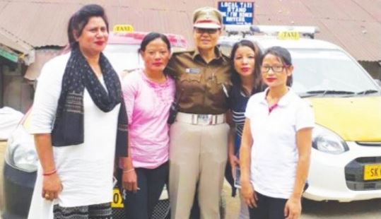 Women cab drivers of Sikkim get separate stand