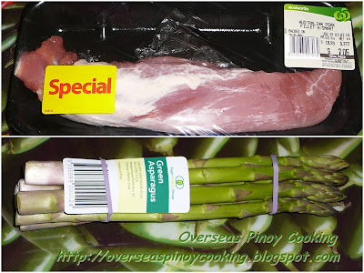 Pork and Asparagus Stirfry - Cooking Procedure