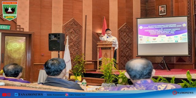 Lantik Pengurus PDHI Sumbar 2022 - 2026, Gubernur Ajak Atasi Stunting dan Pangan Sehat