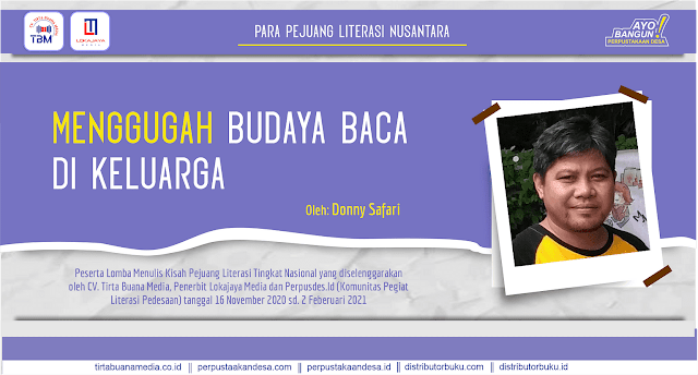 Menggugah Budaya Baca di Keluarga