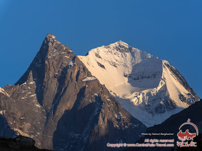 Trekking to Sabakh peak (5283m) and Aksu peak (5365m), Pamir Mountains