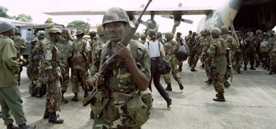 Nigerian troops kill 10 suspected terrorists, arrest 64