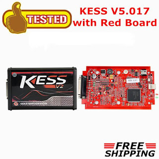 Attach Kess 5.017 (china red PCB)