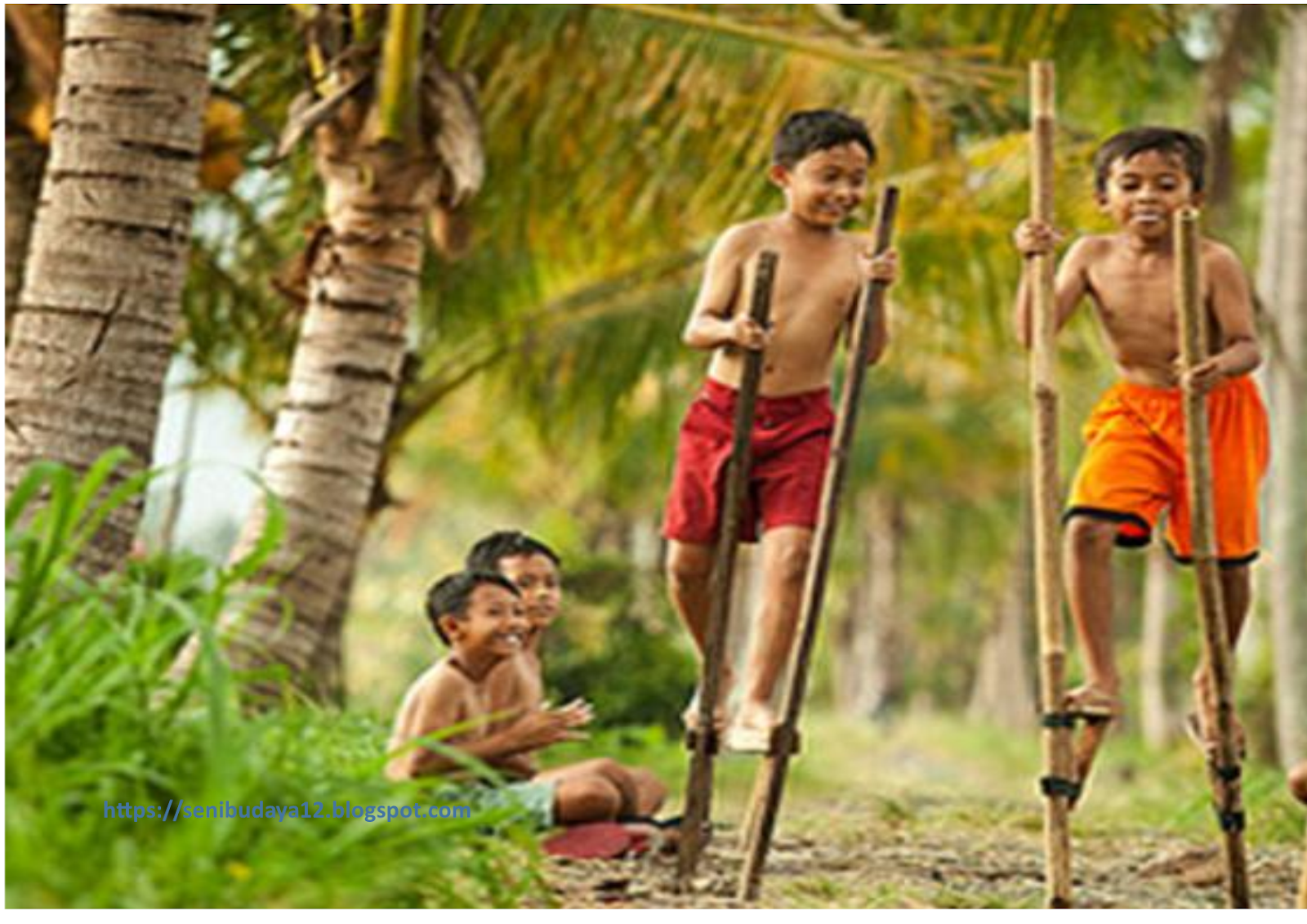 Lestarikan Permainan  Anak Tradisional Indonesia yang 