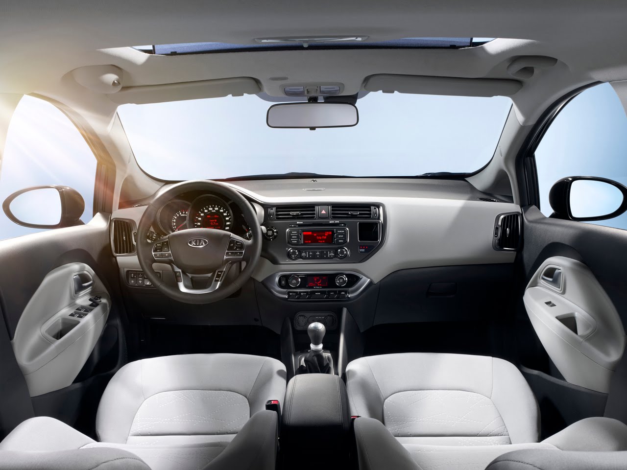 2012 KIA RIO INTERIOR DESIGN