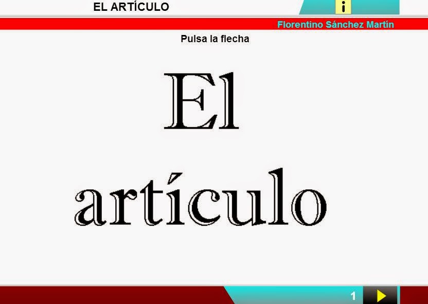  EL ARTÍCULO