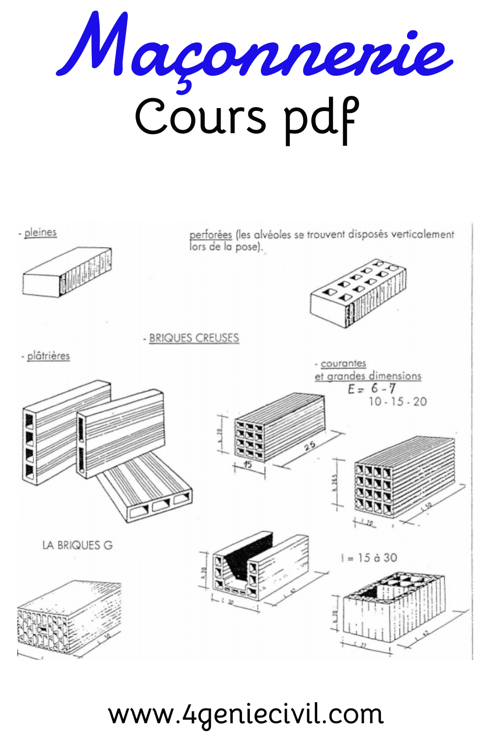 "Cours de maçonnerie en PDF gratuit" est un document PDF