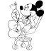 Mickey mouse escritor para pintar