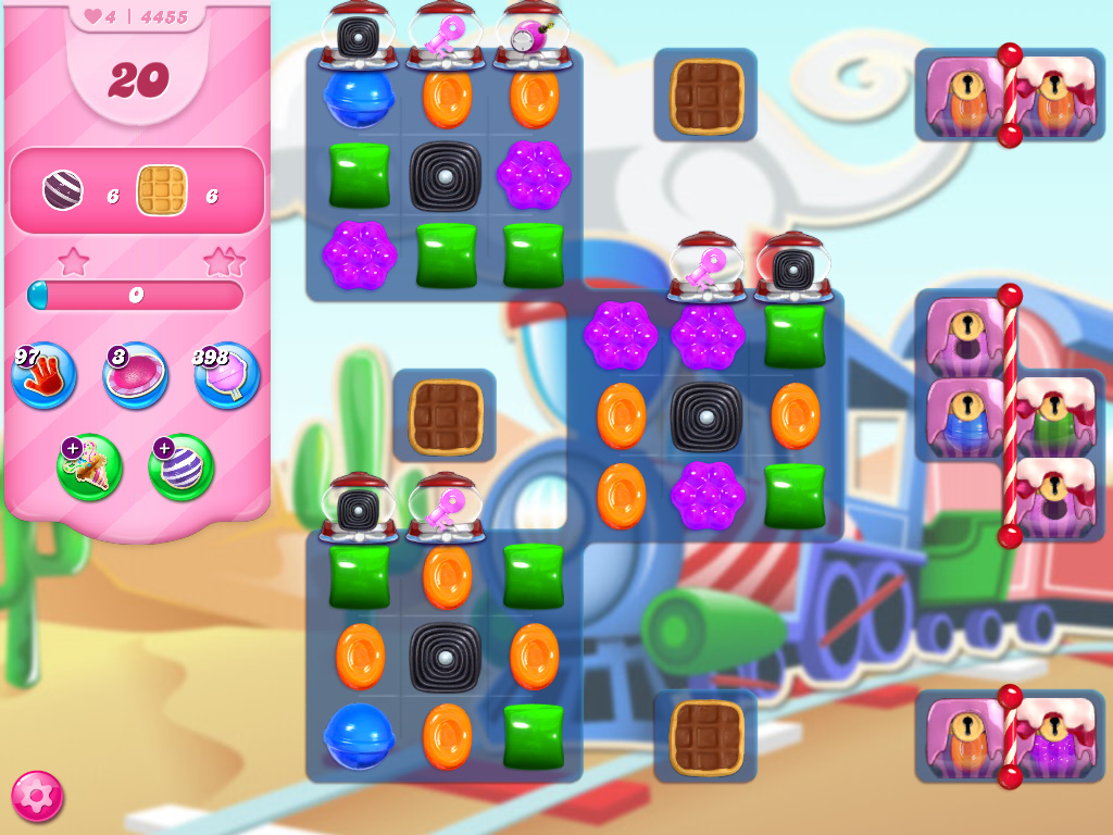 Candy Crush Saga level 4455