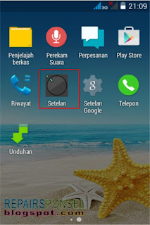 Cara Setting Jaringan 3G Only Advan S35F