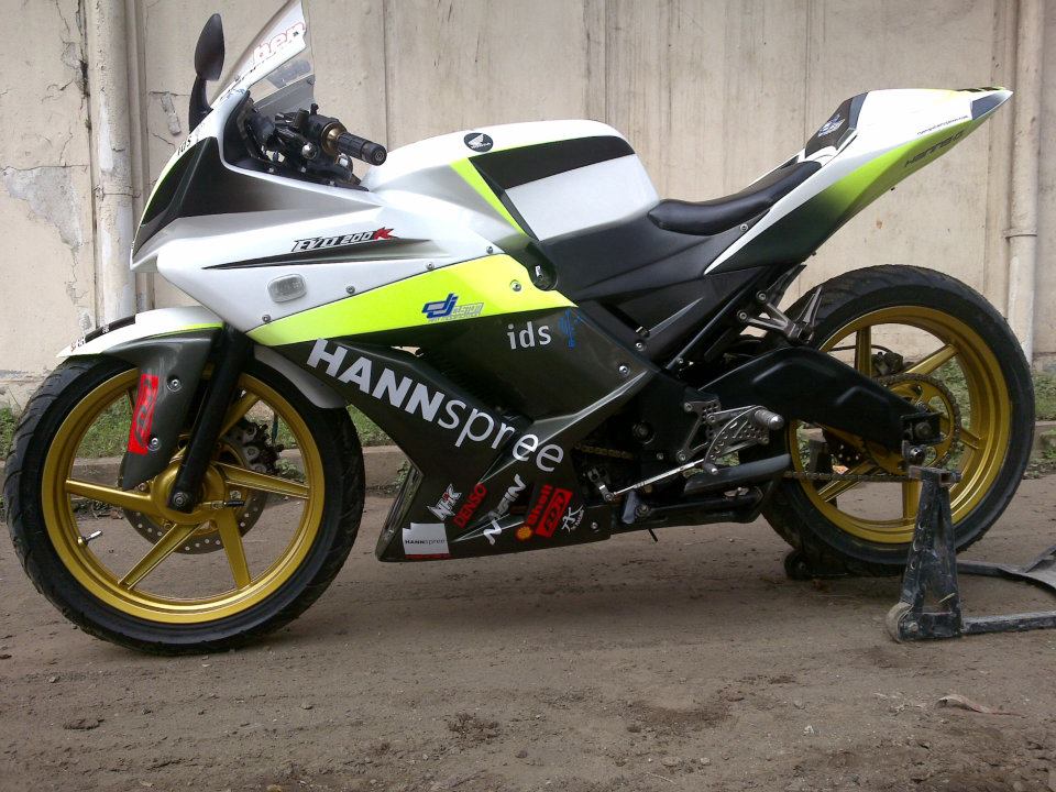 modifikasi motor honda tiger