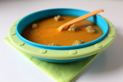 Zupa marchewkowa z pulpecikami
