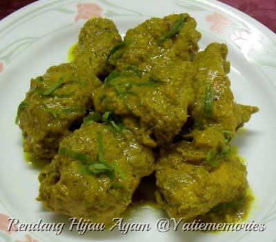 Sinar Kehidupanku**~::: Rendang Hijau Ayam